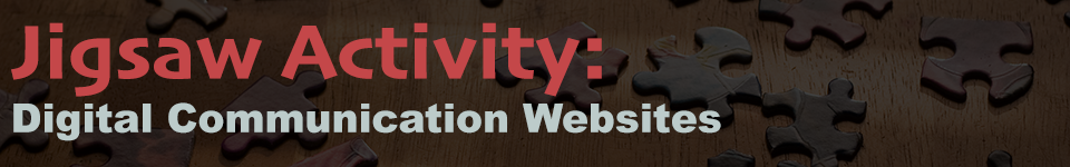 Jigsaw Activity Banner: Lisa Bradshaw