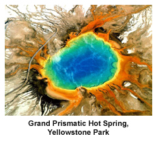 Photo of Grand Prismatic Hot Spring, Yellowstone Park